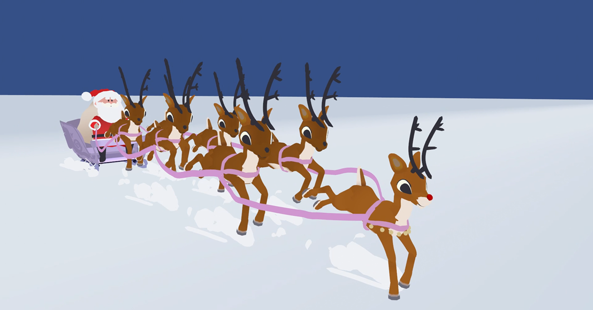 VR holiday animation